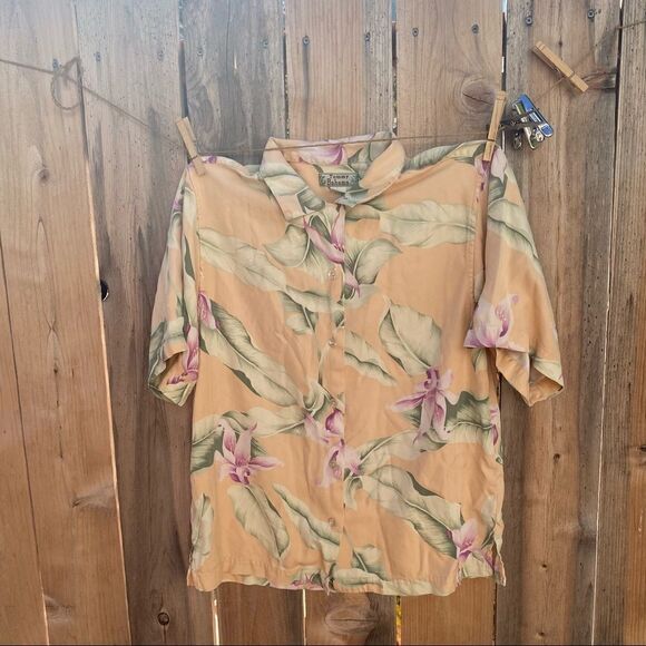 Tommy Bahama Button Up Short Sleeve Shirt Small - Picture 1 of 10